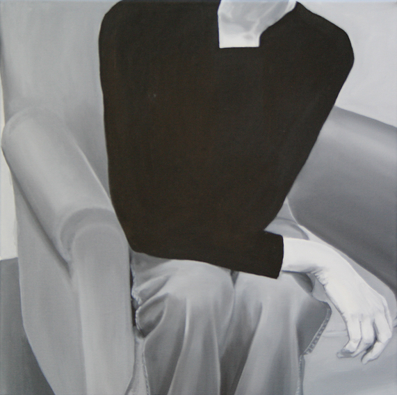 encounter group, painting by Cathryn Mc Ewen. In People
