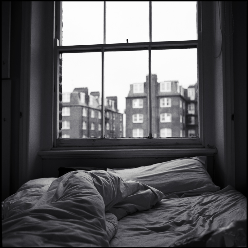 Lit - 01, photography by J Bar. Rolleiflex 3.5T. In Construction, Interior