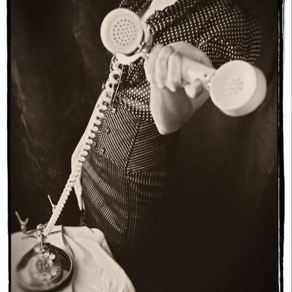 It's for you, photography by April Martin. Leica. In People, Portrait