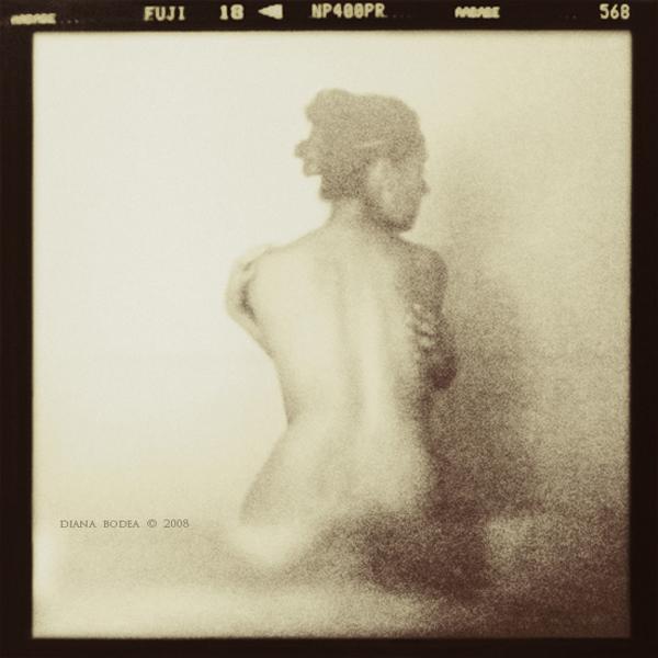 Antique self, photography by Diana Bodea. Pentacon Six Tl. Processed in CS. In People, Nude