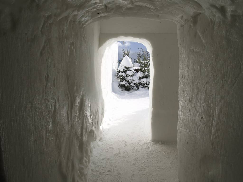Paysage d'hiver, photography by Guy Rochon. In Construction