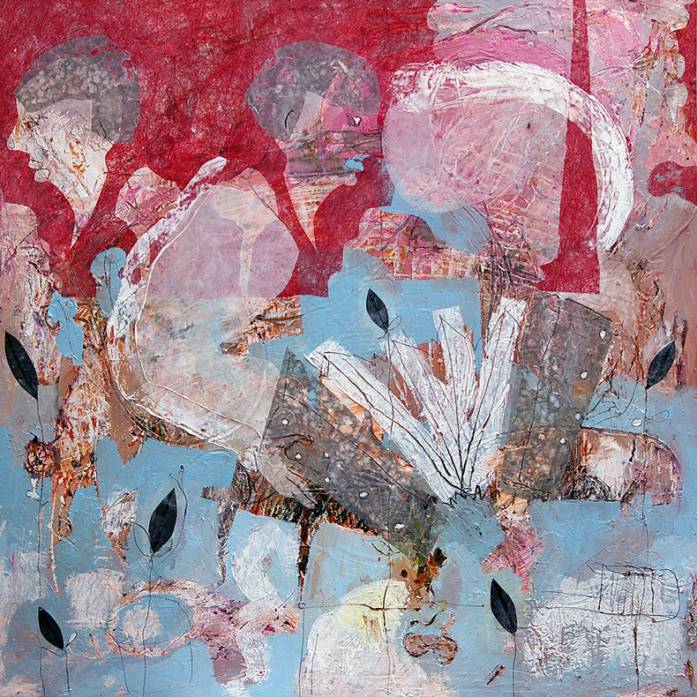"Diatonic brother's show "Toile 100x100 cm &copy;Ollivier Fouchard 2010. In Event, Music. Diatonic Brother'S Show, painting by Ollivier Fouchard. Image #234159