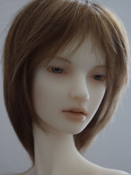 Nikita, sculpture by Eva Wilson. the 2010 KV2 sculpt in a luminescent resin, my dolls are sculpted in clay, then I pour silicone molds and finally cast the dolls in resin. In People, Character, Doll, figure