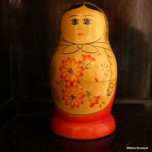 Poup&eacute;e Russe Ou Matriochka by Marie Bousquet (bleumarie)