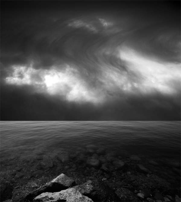 Loneliness Ii, processing by Facincani Gaetano. Sometimes also you can fell yourself alone.. In Nature, Scenery, Waterscape