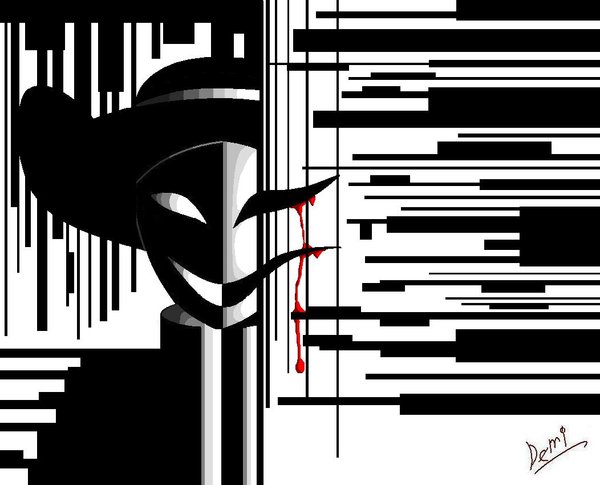 Self v2.0, drawing by Alberto Trevi&ntilde;o Trevi&ntilde;o. Microsoft Windows Paint. Neoplasticism/ Abstract/ Surrealism