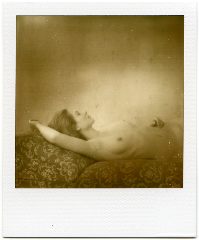 Untitled, photography by Michael D&ouml;rr. SX-70. Polaroid. In People, Nude, Female