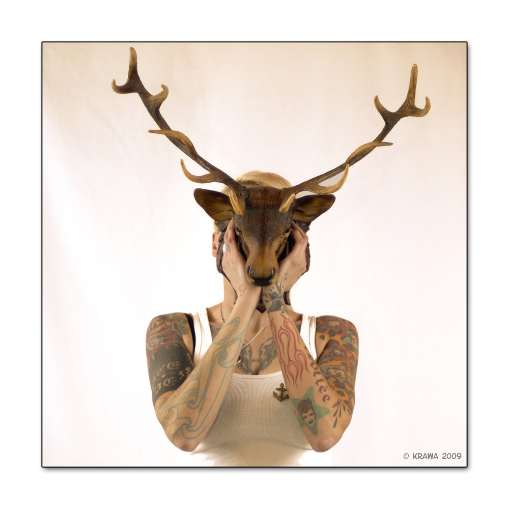 Karotte taxidermiste, photography by Krawa. D200. In People, Portrait