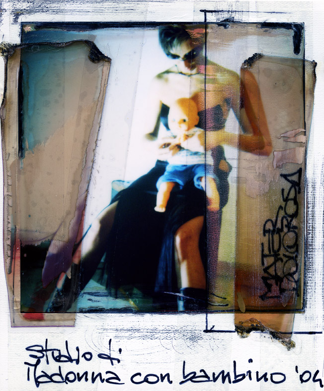 land camera 680 type   polafilm 600. In People, Portrait. MATER DOLOROSA, photography by Daniele Pezzoli. Image #95850