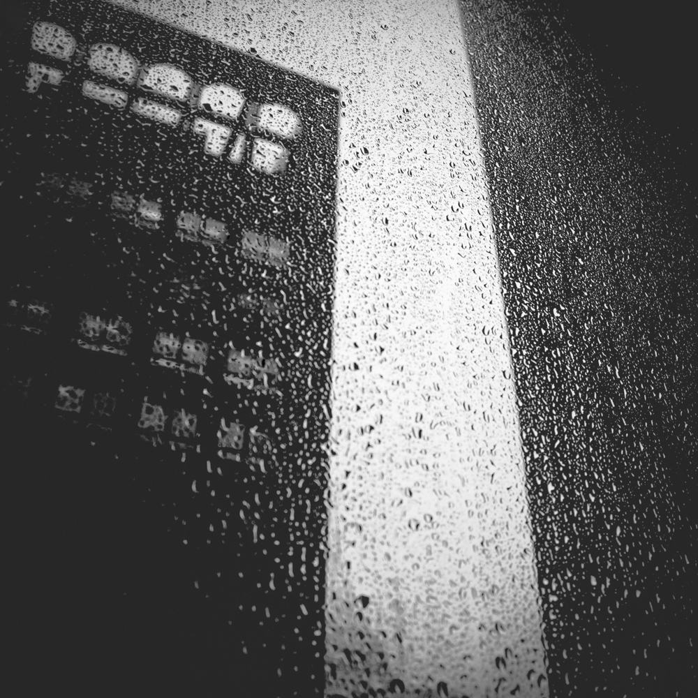 Rain, photography by Mara Mitchell. In Construction, Cityscape, skyline