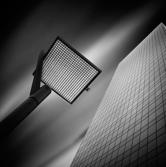 The lamp, photography by Philippe Debooser. D200. In Construction, Cityscape, skyline