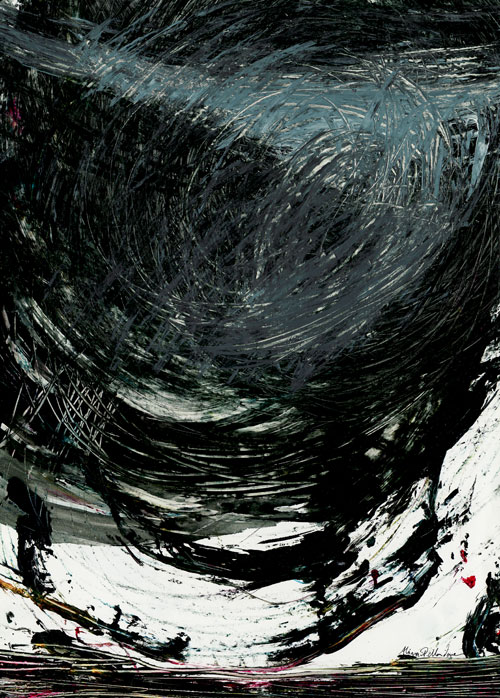 The Souls Whirl, drawing by Alina - P. Mardare. ink on paper. In Nature, Scenery