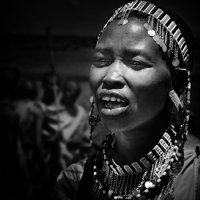 Ritme Africain, photography by Piet Flour. In People, Portrait, Female