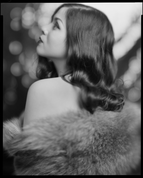 sinar p 8x10 - Nicola Perscheid 480/4.5. In People, Portrait, Female. Diva Dollface, photography by Stephane Polteau. Image #251103