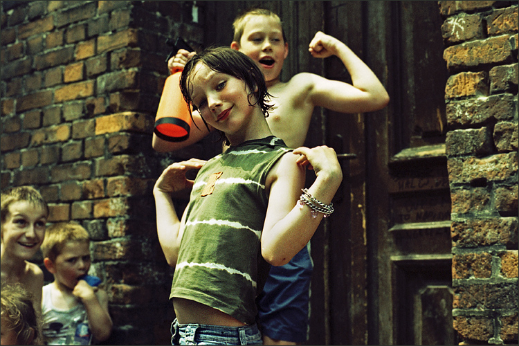 children's day, photography by Danuta Turkiewicz. Dynax 5, Minolta 50/1,4. provia 100, cross. In People, Portrait