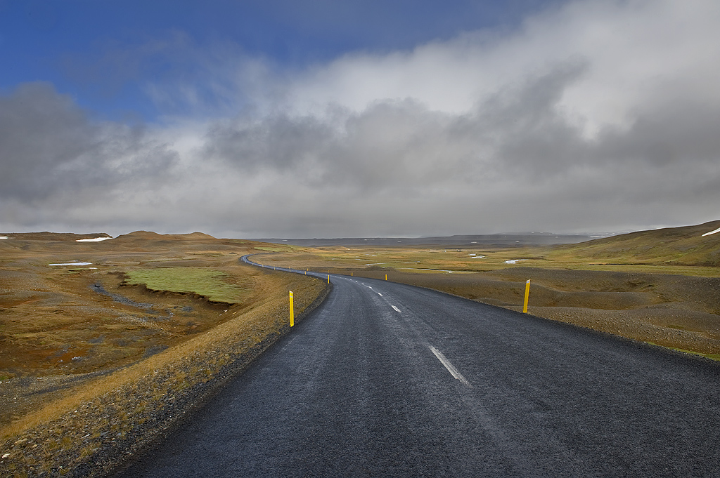 Road to nowhere, photography by Jure Kravanja. In Transportation, Road, car, cycle