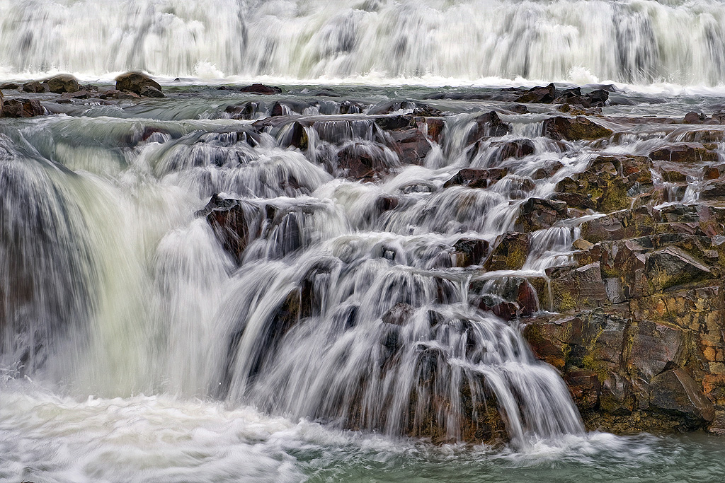 Golden rocks, photography by Jure Kravanja. In Nature, Scenery, Waterscape
