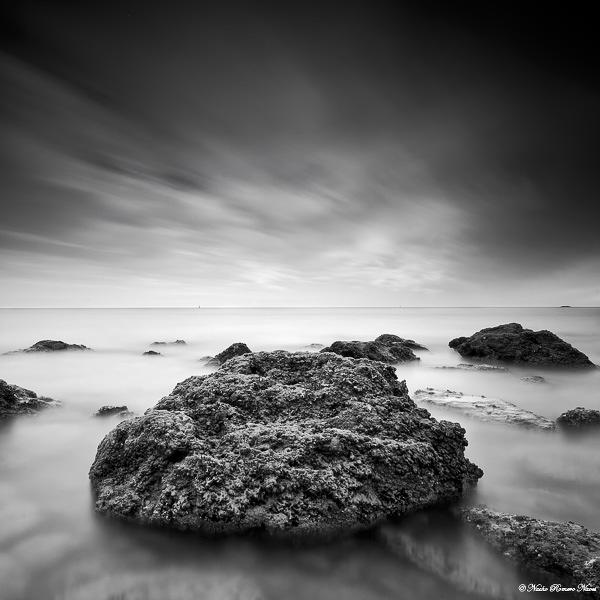 The Rock, photography by Ignacio Romero Naves. "It takes a lot of imagination to be a good photographer. You less imagination to be a painter because you can invent things. But in photography everything is so ordinary, it takes a lot of looking before you learn to see the ordinary" By, David Bailey. In Nature, Scenery, Waterscape