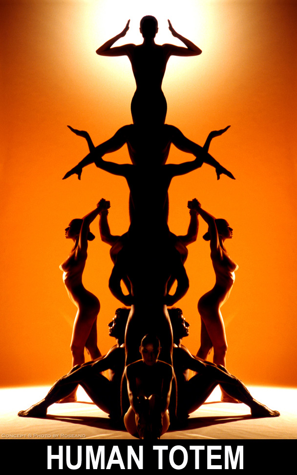Human Totem, design by Roseano Roberto. Olympus OM-10