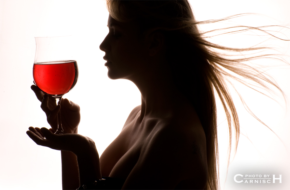 Girl And Wine N.2, photography by Roseano Roberto. Nikon D-700. In People, Body part