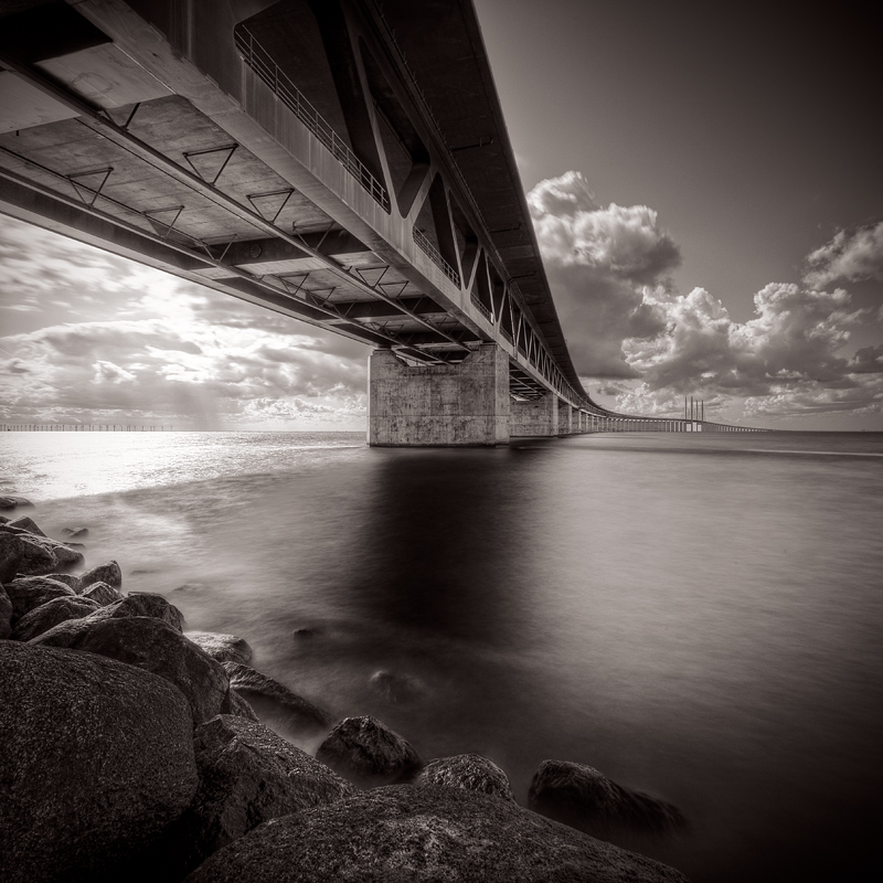 &Oslash;resund Link, photography by Christian J&auml;hnert. In Nature, Scenery, Waterscape