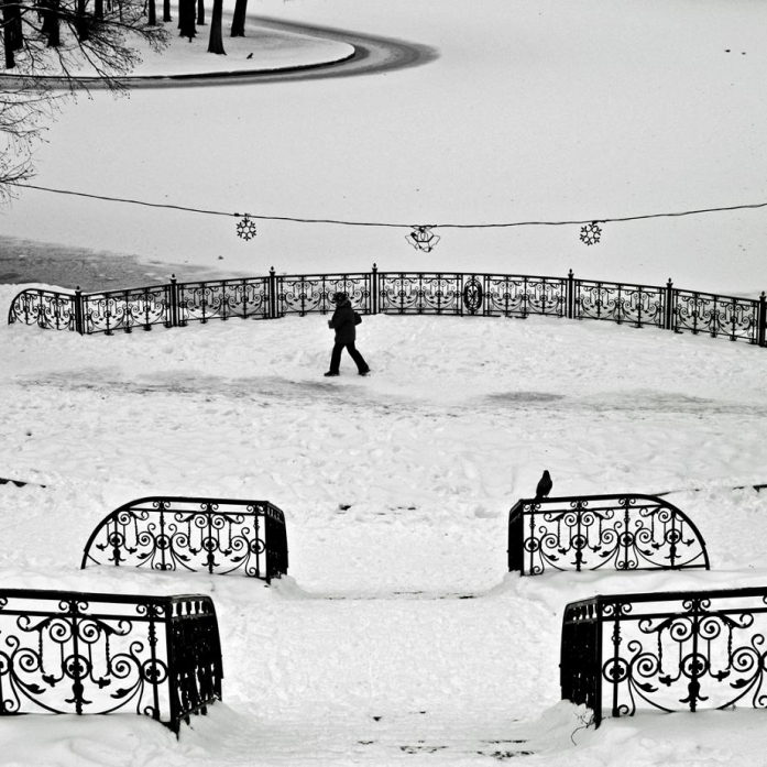 Silent Winter, photography by Catalin Nae. Nikon D300; 35mm. .. In Construction, Street
