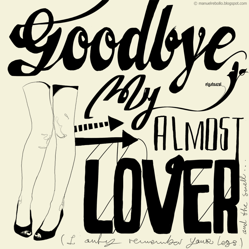 Goodbye, my almost lover, processing by Manuel Rebollo. manuelrebollo.blogspot.com #XLIV. Intuos3 and Photoshop. Digital Illustration