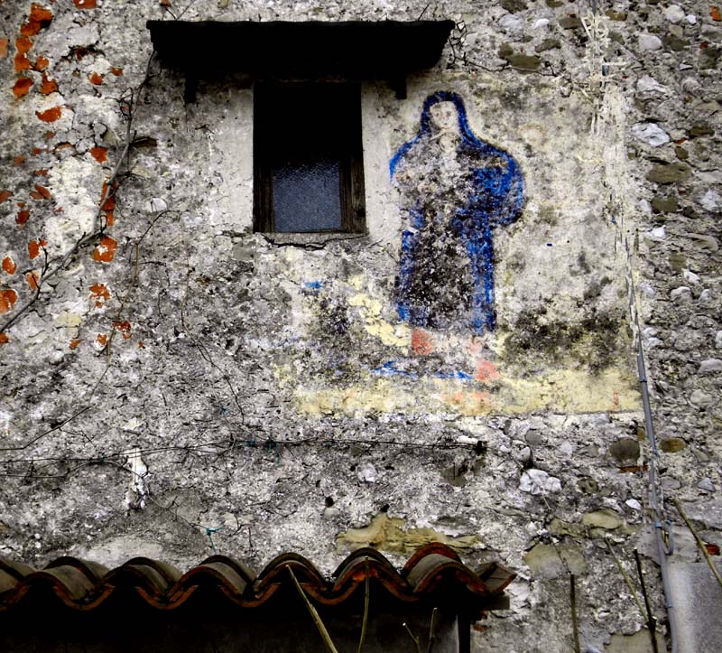 Rural Naif Frescoes, photography by Guelfo Ajello