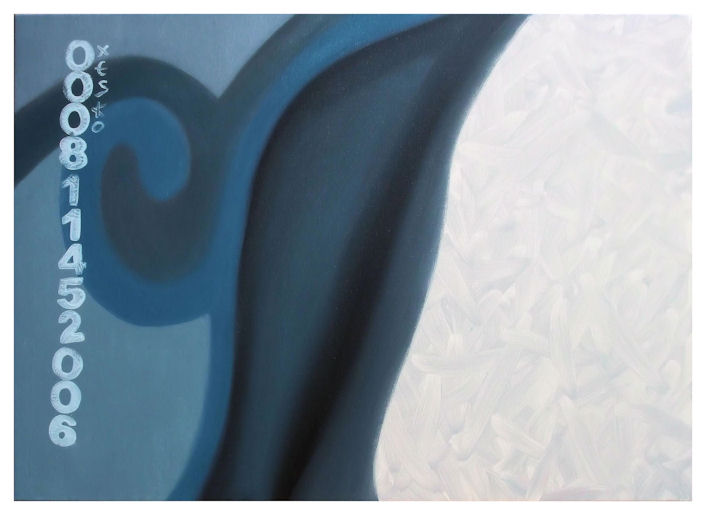 Oblivion, painting by Xesko. Oil on Linen (70 X 50 cm) - A new kind of aesthetics