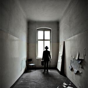 The Traveller In Hope Of A Better Future by Ralph Graef