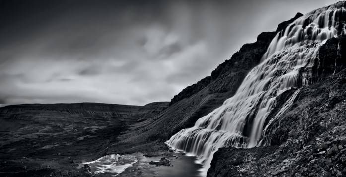 Cascading Water, photography by Maximilian+christian Baeuchle. long exposure. In Nature, Scenery, Waterscape