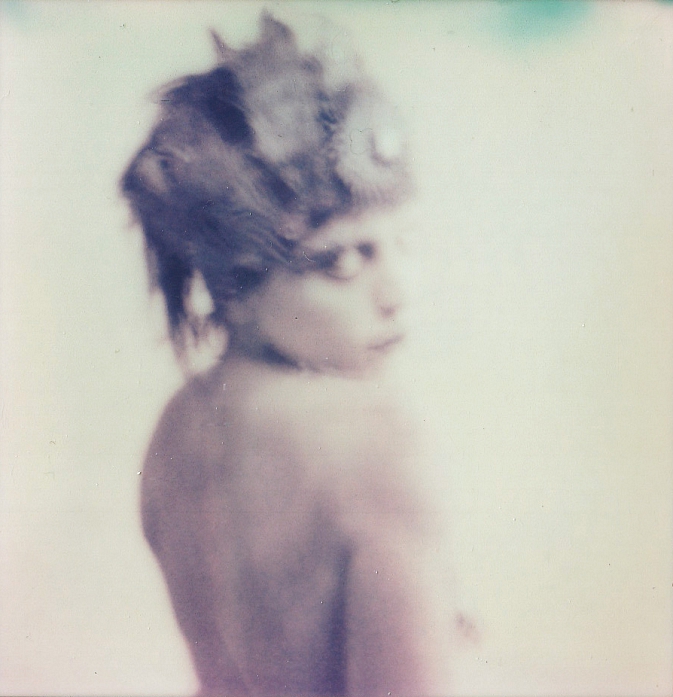 Le Cin&egrave;ma, photography by Carmen Palermo. polaroid sx-70 sonar. px70 push. In People, Portrait, Female