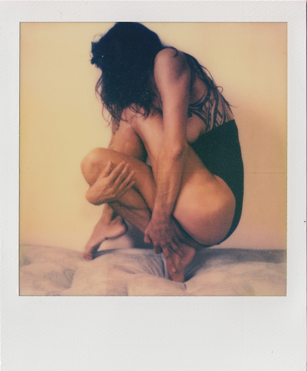 Emma, Artwork by Carmen Palermo. polaroid 680srl + impossible px680 FF