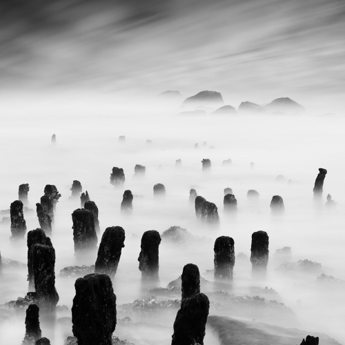 Au Bout De La Nuit, photography by Rumen Petkov. Canon 50D. filters. In Construction, Edifice, Pier, pontoon