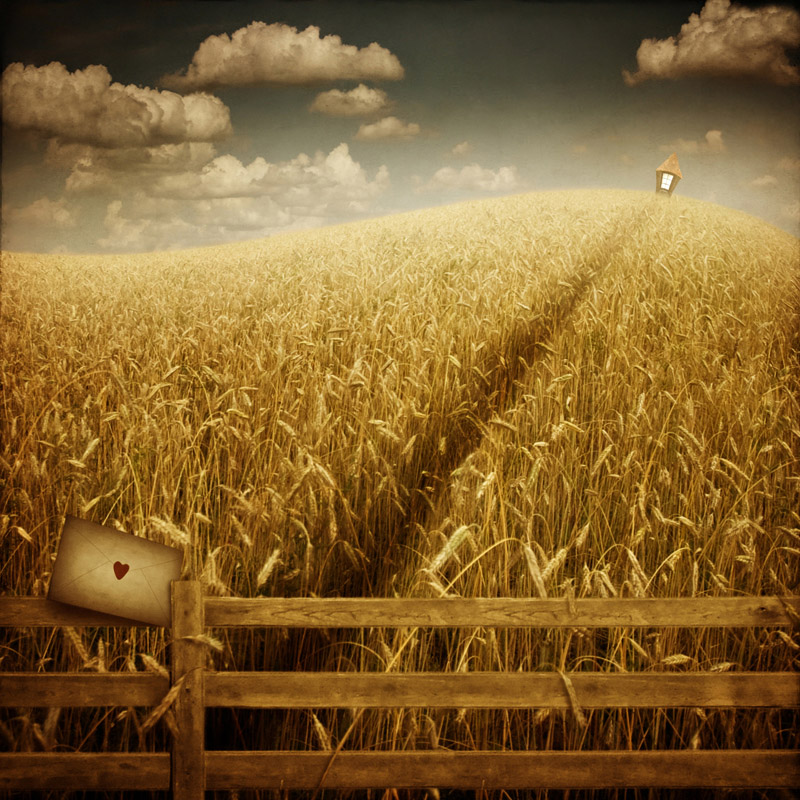 ~ letter for u ~, processing by Jeannette Woitzik. Canon EOS 1D. In Nature, Scenery, Countryside
