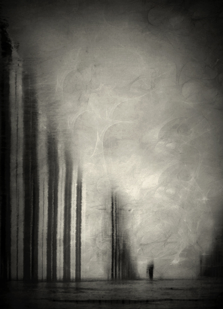 the silence of the winds, processing by Anja B&uuml;hrer. just one more water-reflection.... In Nature, Scenery