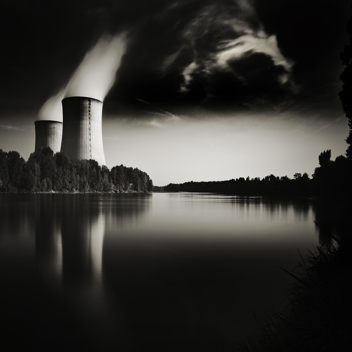 Energy, photography by Fabrice Silly. Canon 5D MII + 24-105. long exposure. In Industrial, technology, Factory