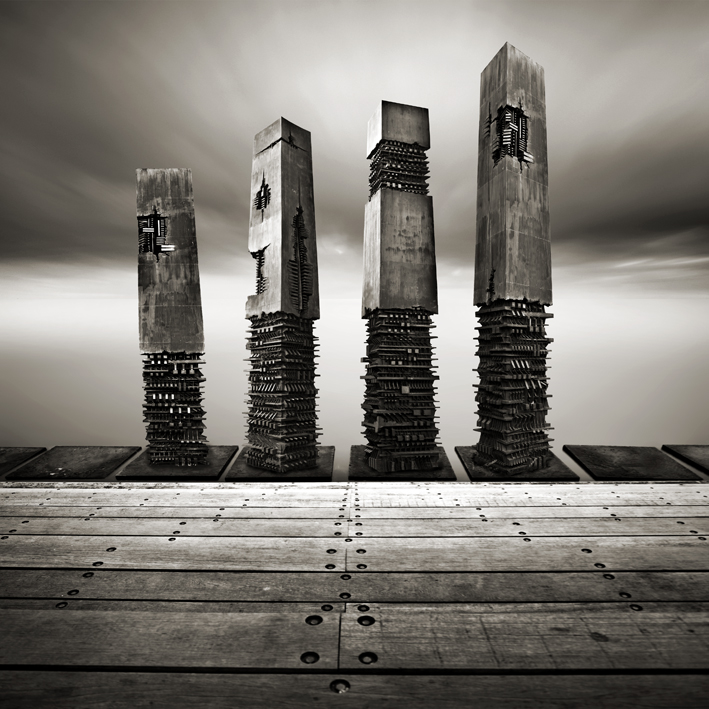 Lost Civilization, photography by Fabrice Silly. 5D MII + 17-40mm. long exposure + Manipulation Ps. In Object, Sculpture