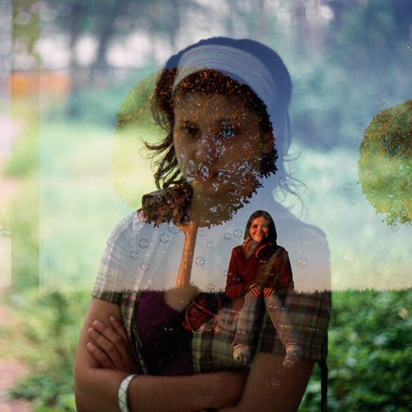 1\\2, photography by Meet_i Horoshobudet. Nikon f65. fujichrome velvia 100, multiexposition. In People, Miscellaneous, Female