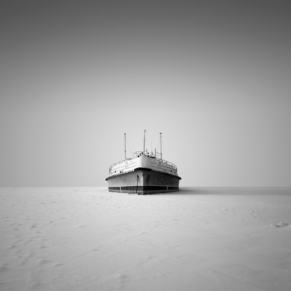 Winter ships, Study 5, photography by Yuri Marushkin. EF 17-40. In Transportation, Water, boat