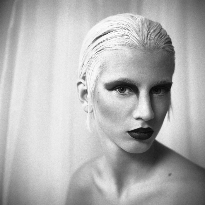 Jana, photography by Tatiana Ferkova. Yashica. Kodak 400 TX. In People, Portrait