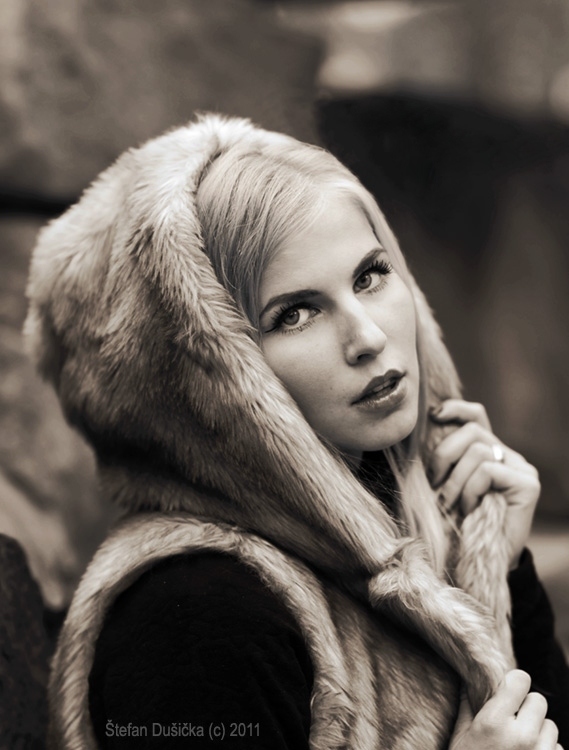 Miriam, Artwork by Stefan Du&scaron;ička. model Miriam