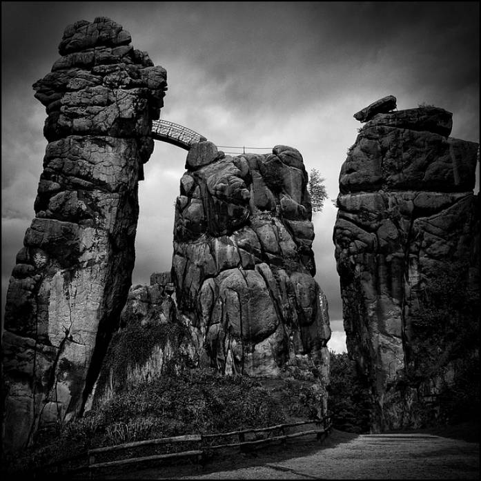 Externsteine Ii, photography by Chris Ruiz. sorry..once again.. Nikon D300, 17-55 2.8. In Nature, Geology