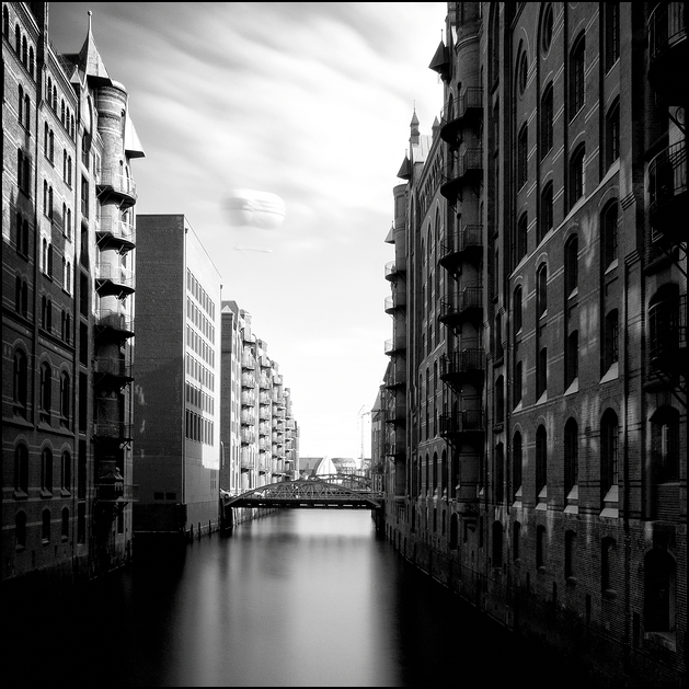 Speicherstadt, photography by Chris Ruiz. Nikon D300, 17-55 2.8. long exposure, nd filter, PS