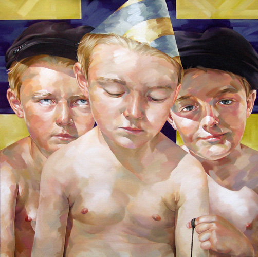 Ecce Homo, painting by Valery Koroshilov. Painting by Valery Koroshilov, 2010.
Artists & Illustrators Magazine, UK voted this picture the winner of The Artist of The Year Competition 2010. In People, Infant, children