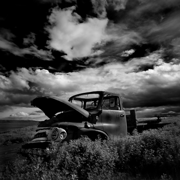 lost, photography by Chris Mirror. I found this old car on Iceland.. In Transportation, Road, car, cycle