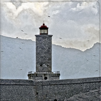 Phare Chateau D'If, photography by Philippe Gentet. Nikon D300. In Construction, Edifice, Monument