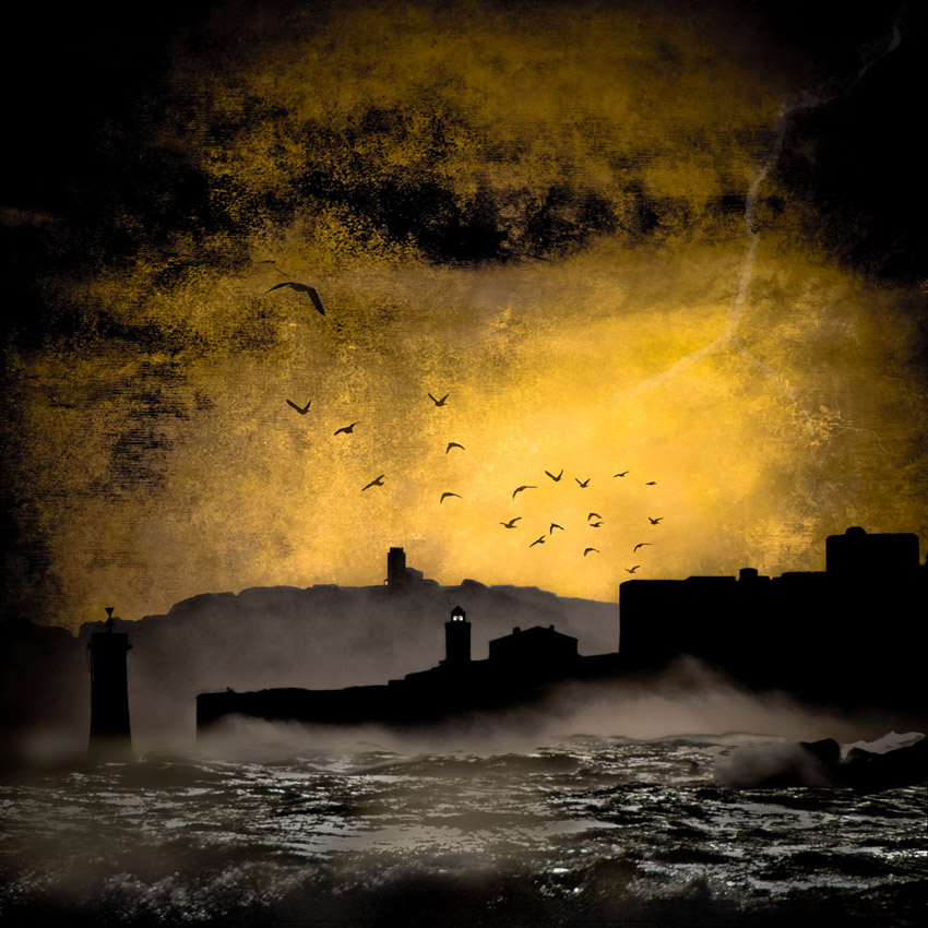 Dark Island... If, Artwork by Philippe Gentet