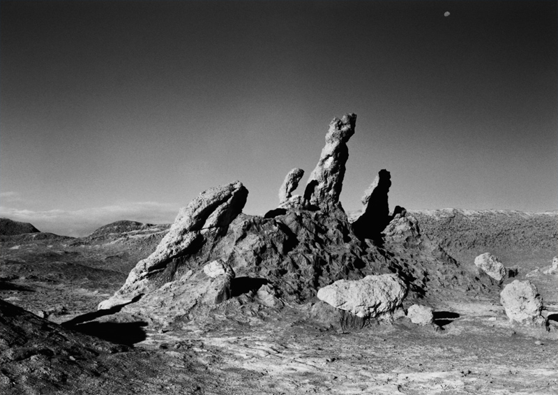 Moon In The Desert, photography by Amarildo Correa. Nikon F100. In Nature, Scenery