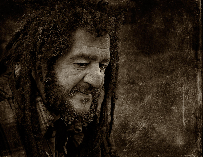 Dreadlocks, photography by Jutta Schaer. In People, Portrait